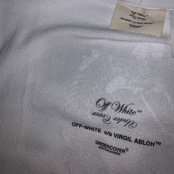 OFF WHITE UNDERCOVER SKELETON RVRS HOODIE WHITE - Picture 11 of 14